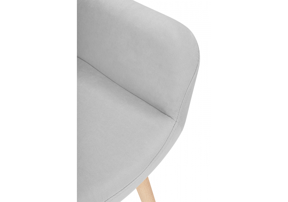 фото стул деревянный woodville флюид 360 светло-серый (zd 960) / светлое дерево 642955 | 220svet.ru