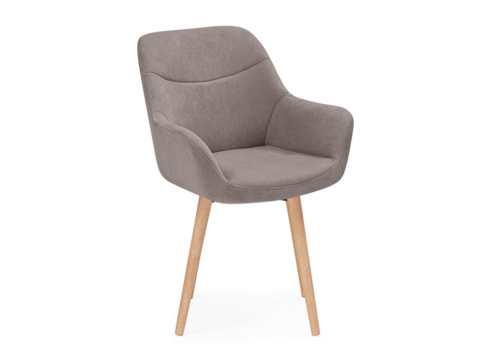 фото стул деревянный поворотный woodville флюид 360 латте (zd 290) / светлое дерево 642983 | 220svet.ru