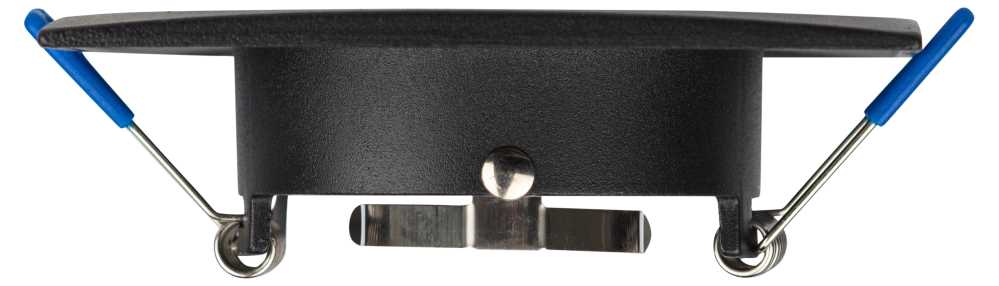 фото светильник встраиваемый алюминиевый эра kl104 bk под лампу mr16 gu5.3 черный б0059794 | 220svet.ru