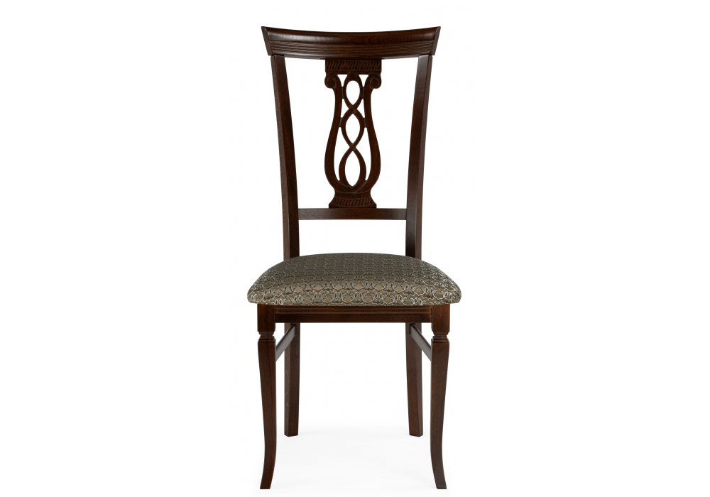 фото стул деревянный woodville флавиан лоди карамель / орех темный 639331 | 220svet.ru