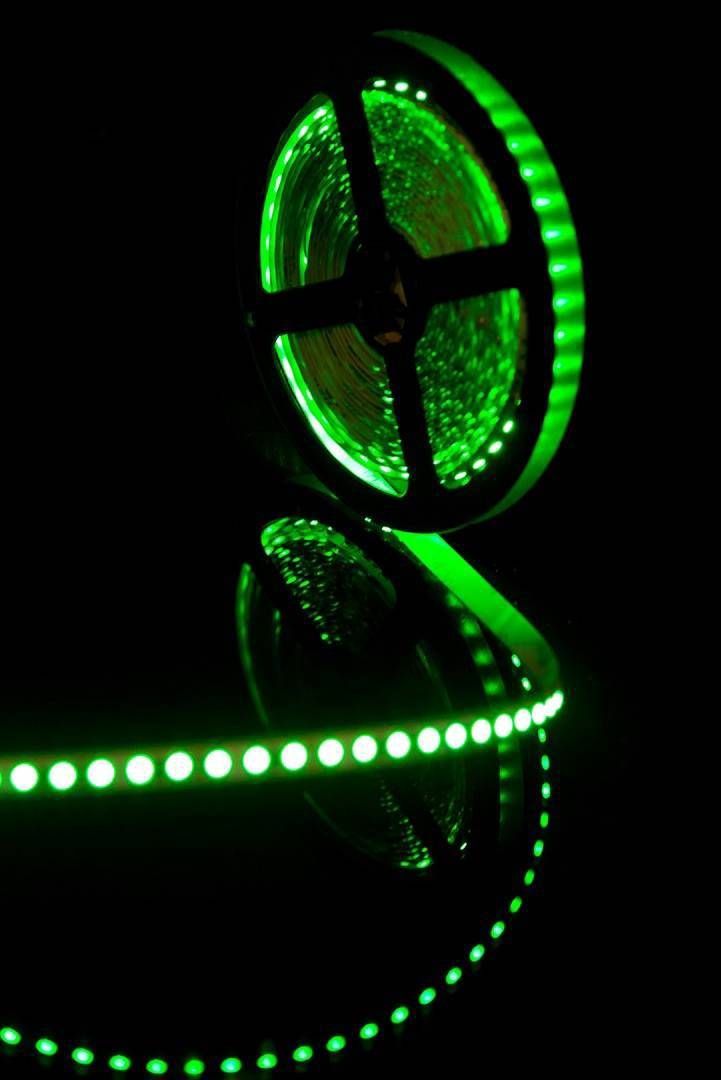 фото лента swg 9,6w/m 120led/m 3528smd зеленый 5m swg3120-12-9.6-g-м 009699 | 220svet.ru