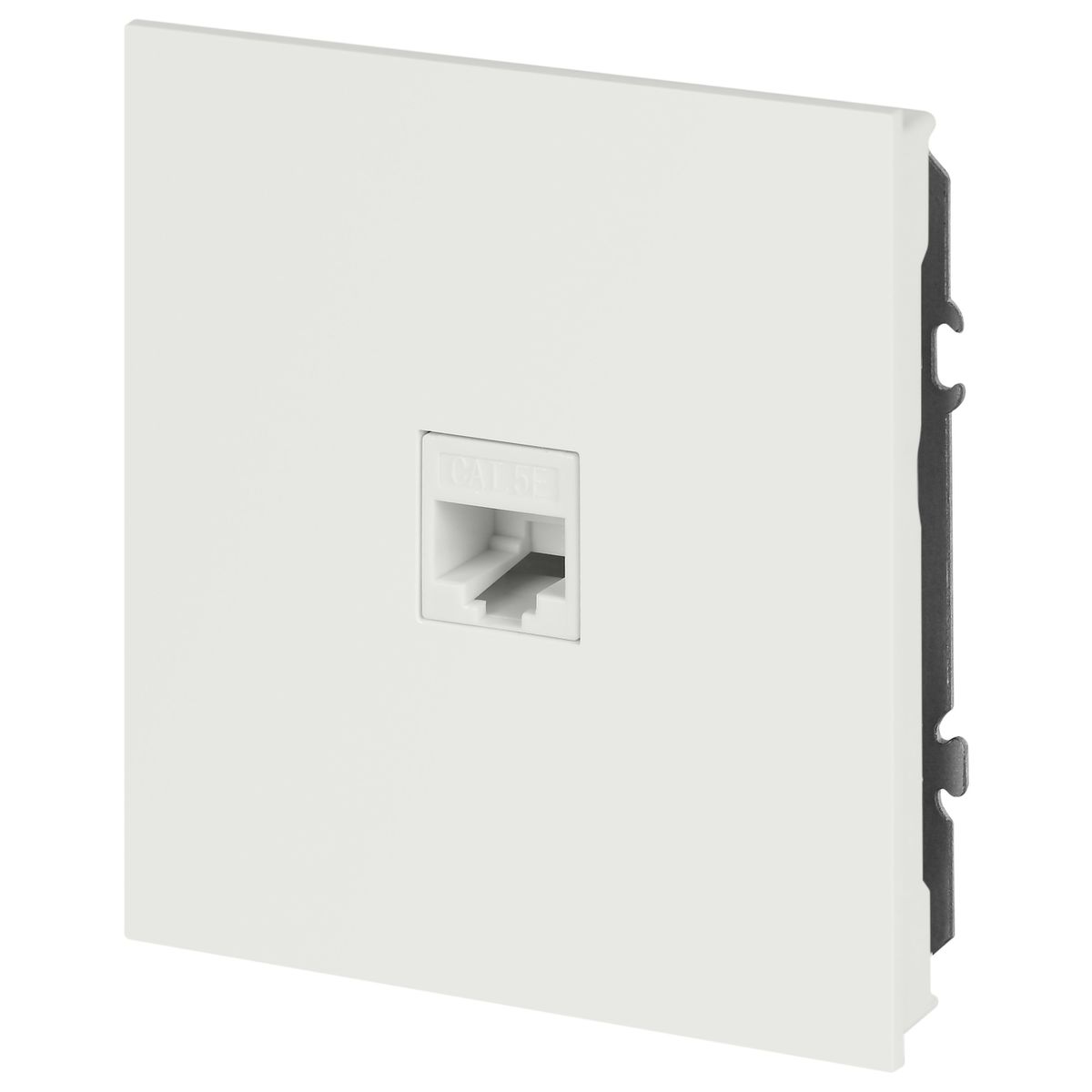 фото розетка эра arktik 16-3107-08 информационная rj45 белый матовый б0070481 | 220svet.ru