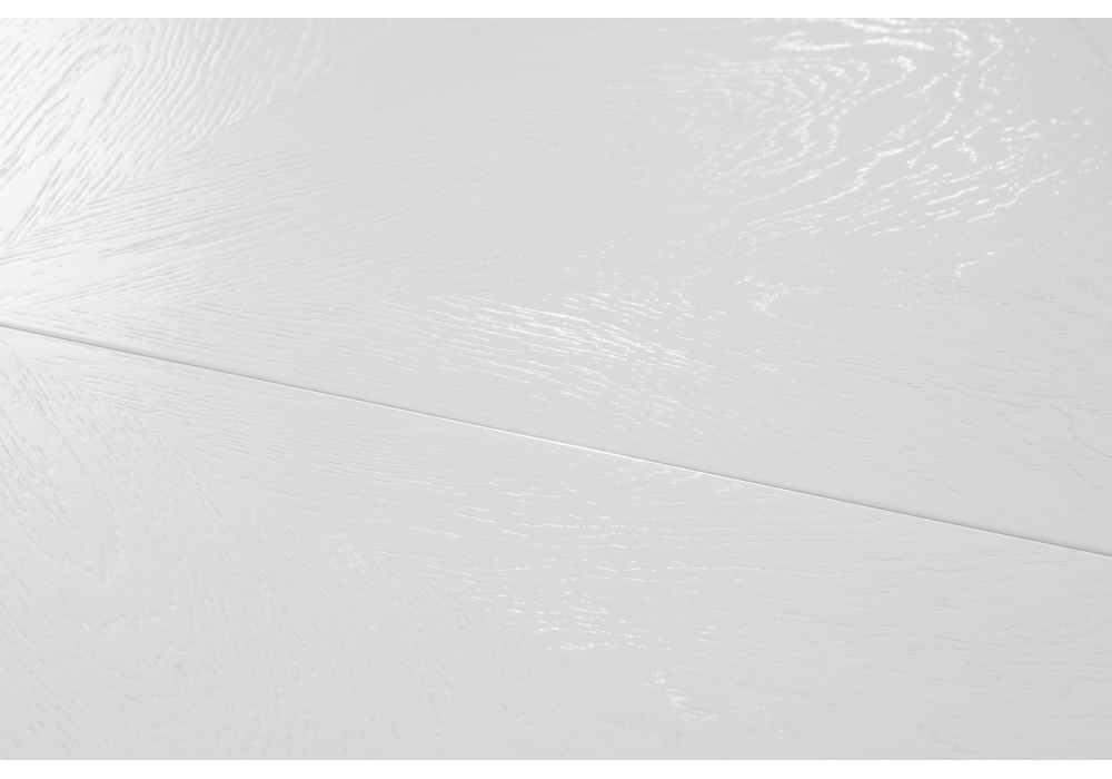 фото стол деревянный раскладной woodville нозеан круглый белый / серебро 615230 | 220svet.ru