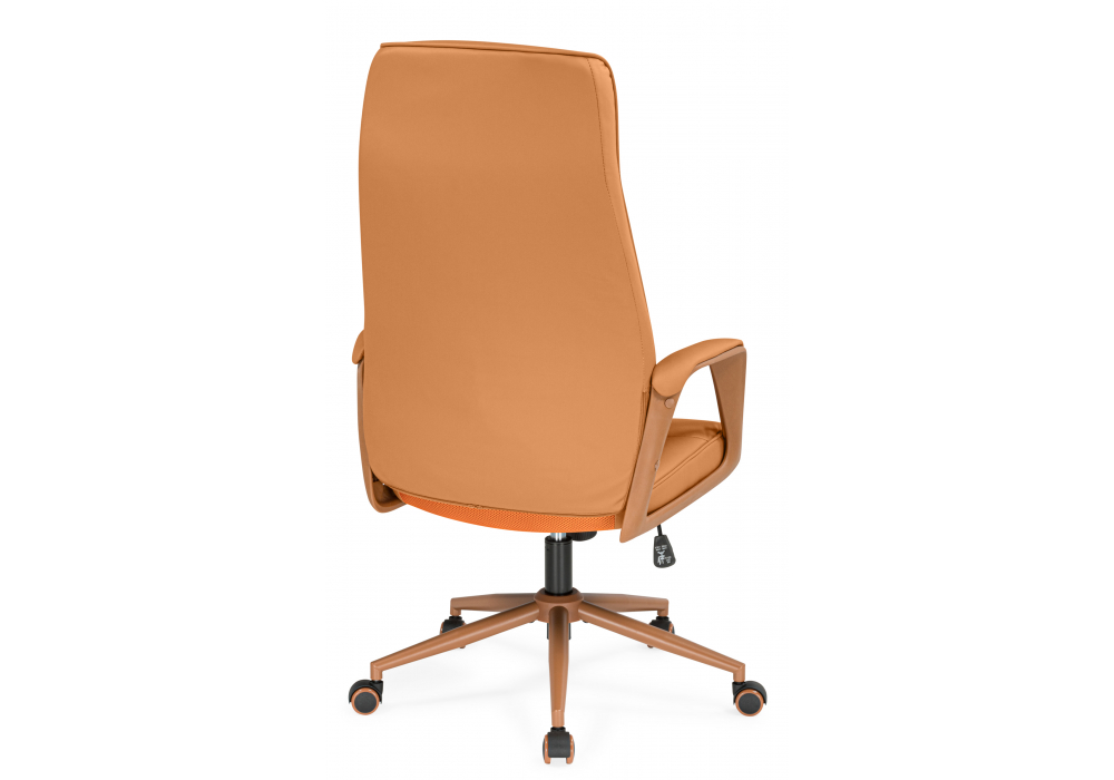 фото компьютерное кресло woodville modena экокожа оранжевый 15925 | 220svet.ru
