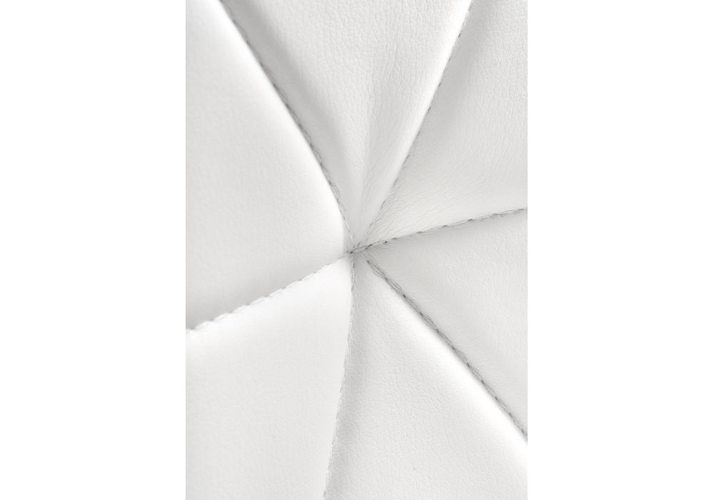 фото стул на металлокаркасе woodville вальд экокожа белый / белый глянец 464191 | 220svet.ru