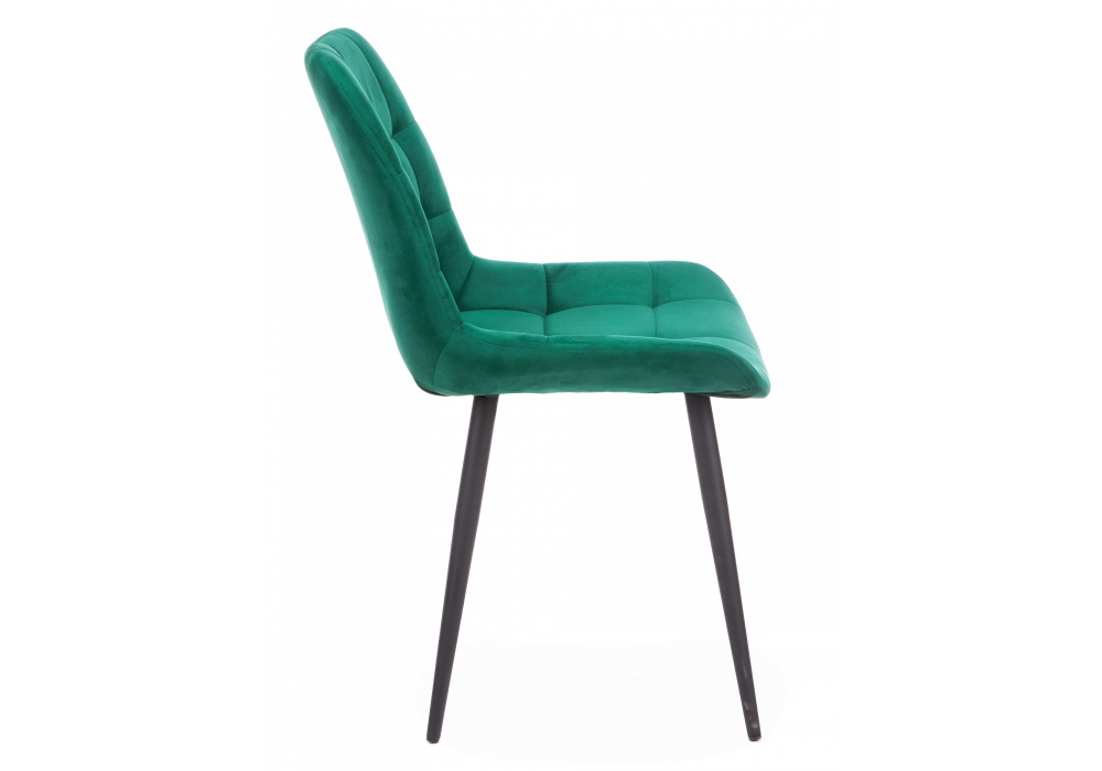 фото стул вращающийся на металлокаркасе woodville челси 360 к зеленый (zd 667) / черный 632516 | 220svet.ru