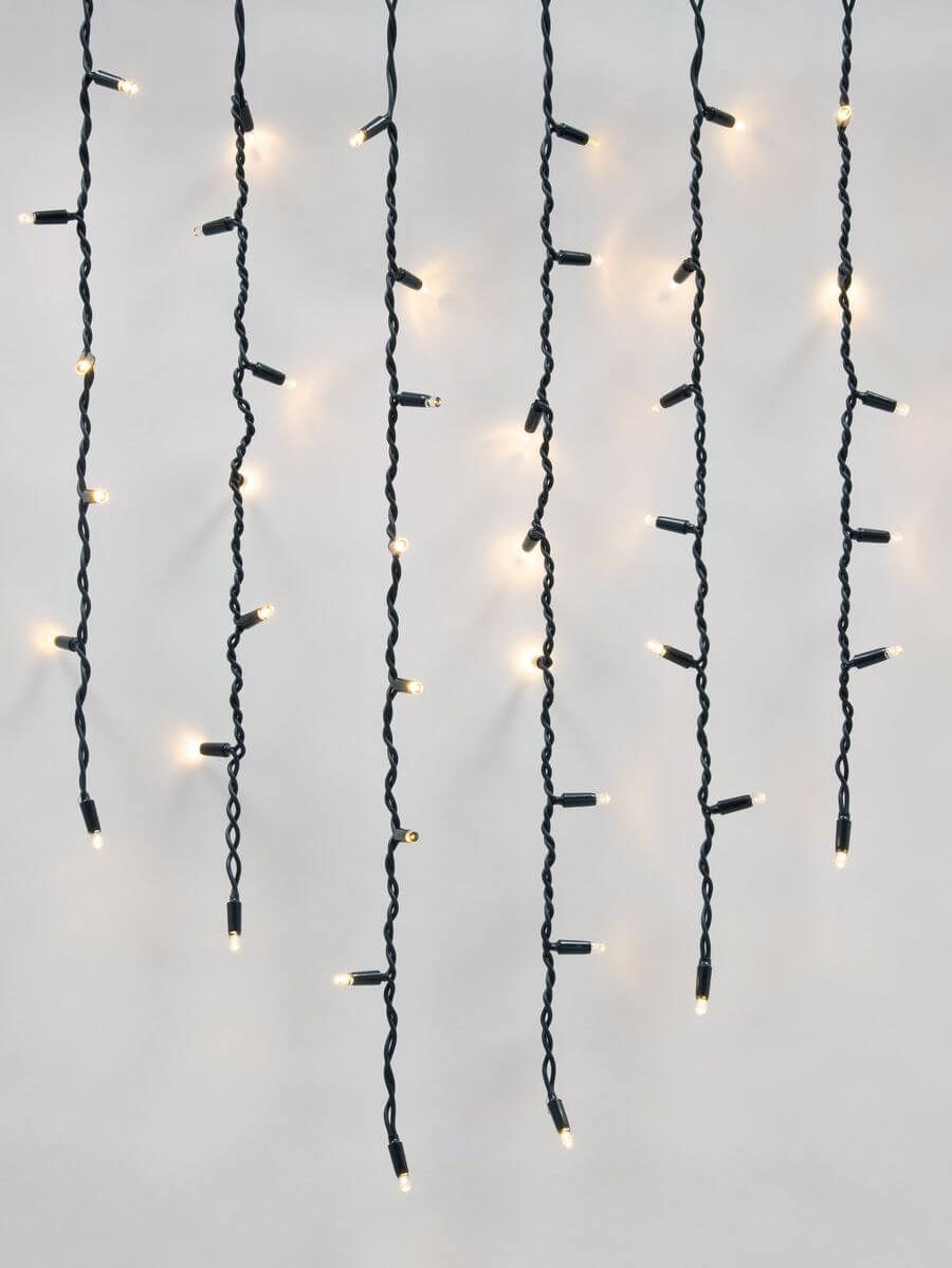 фото уличная светодиодная гирлянда uniel занавес 220v теплый белый uld-c2030-240/tbk warm white ip67 ul-00003938 | 220svet.ru