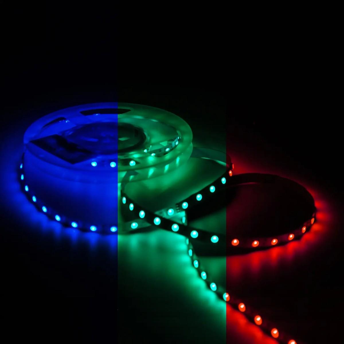 фото лента gauss 10w/m 60led/m 5050smd разноцветный 5m bt042 | 220svet.ru