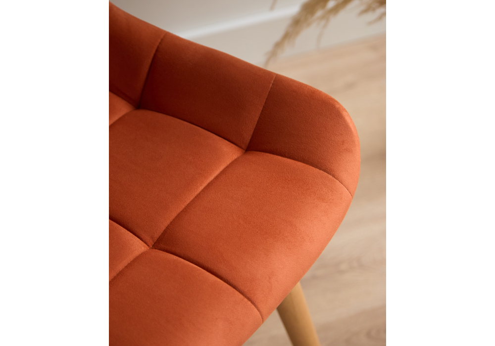 фото стул деревянный поворотный woodville челси 360 терракотовый (zd 432) / светлое дерево 632523 | 220svet.ru