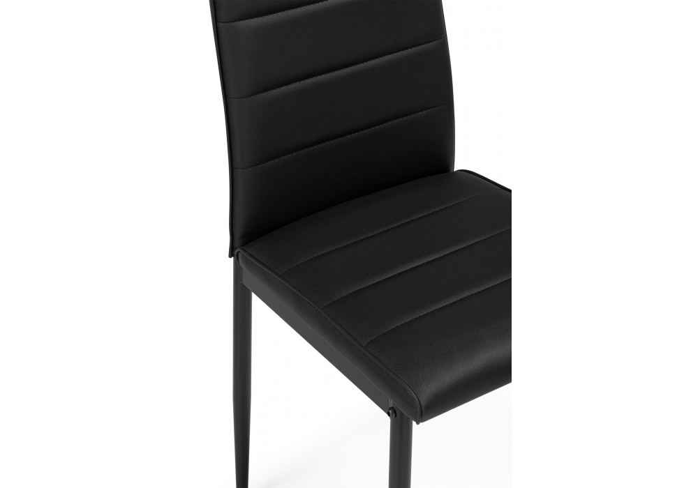 фото стул на металлокаркасе woodville dc2-001 черный 15910 | 220svet.ru