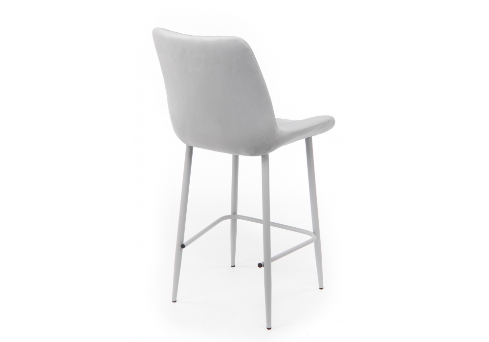 фото барный стул поворотный woodville седа 360 светло-серый (zd 960) / серый np 632590 | 220svet.ru