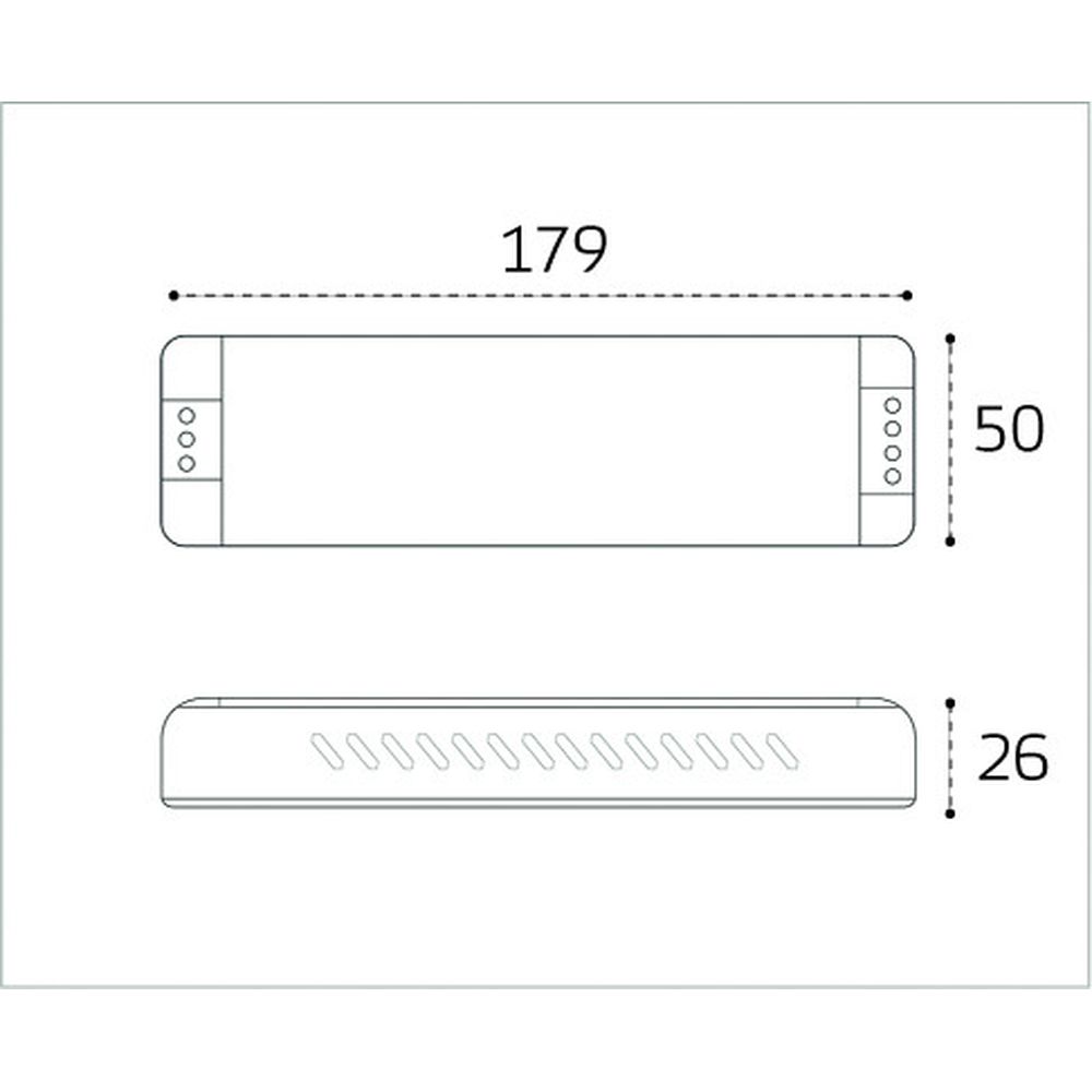 фото блок питания для светодиодной ленты italline m04-514 ita-24v-200w | 220svet.ru