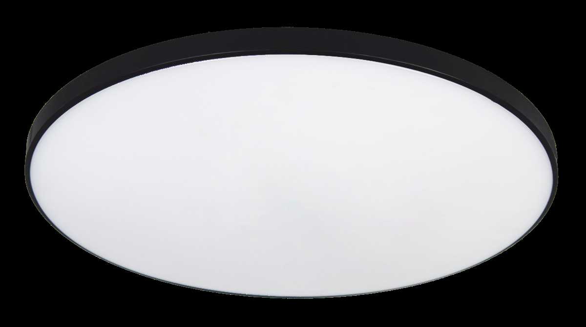 фото светильник потолочный светодиодный эра классик с ду spb-6 bk 80w-3k-6,5k-r slim base б0069765 | 220svet.ru