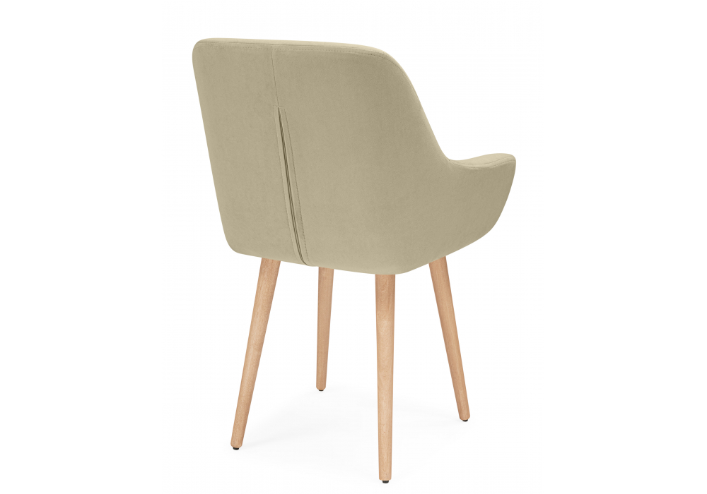 фото стул деревянный woodville флюид бежевый (zd 210) / светлое дерево 642968 | 220svet.ru