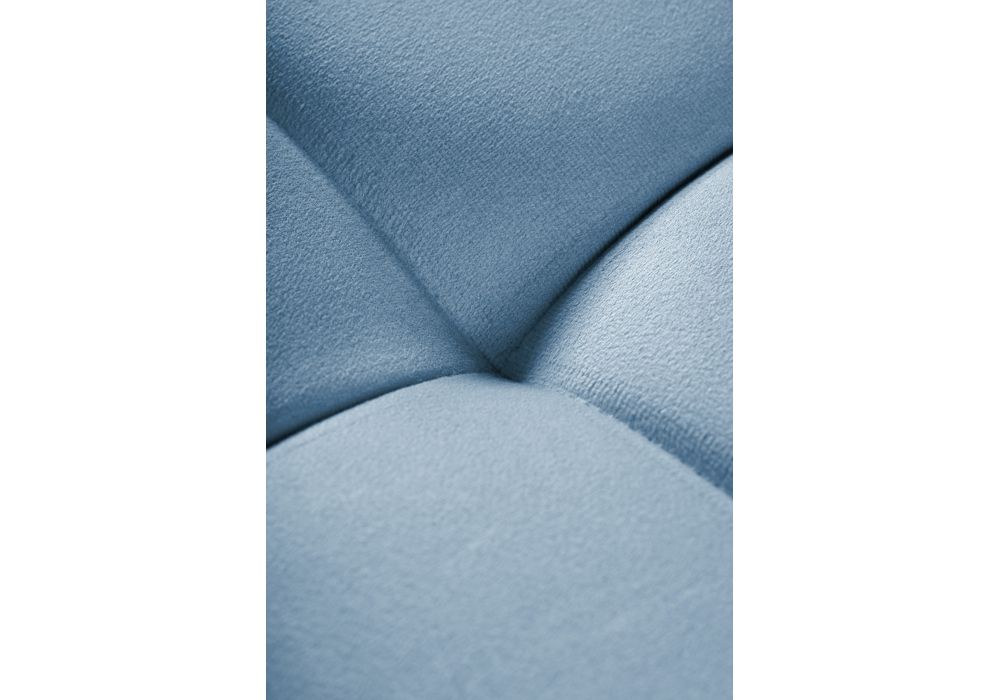 фото стул на металлокаркасе woodville челси к голубой / черный 538417 | 220svet.ru