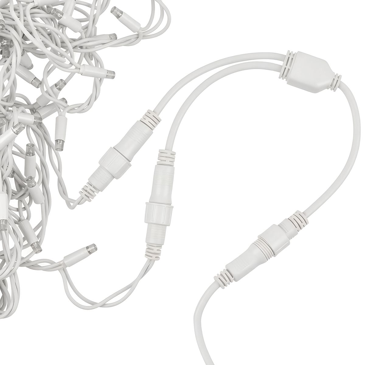 фото провод-разветвитель для гирлянд uniel ucx-f90 s2/0.4m/wh ul-00013232 | 220svet.ru