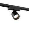 Миниатюра фото светильник трековый однофазный двухжильный светодиодный novotech solette 359804 черный | 220svet.ru