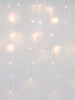 Миниатюра фото уличная светодиодная гирлянда uniel бахрома 220v теплый белый-белый uld-b3010-200/ttk warmwhite-white ip44 ul-00003949 | 220svet.ru