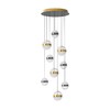 Миниатюра фото подвесной светодиодный светильник odeon light roni 5037/84l античная бронза | 220svet.ru