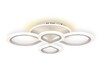 Миниатюра фото потолочная светодиодная люстра ambrella light original fa520 | 220svet.ru