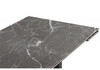Миниатюра фото керамический стол раскладной woodville монерон 180x90 nero marquina / черный 621196 | 220svet.ru
