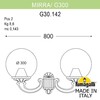 Миниатюра фото светильник уличный настенный fumagalli mirra/g300 g30.142.000.vxf1r | 220svet.ru