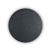 Миниатюра фото настенно-потолочный светодиодный светильник ideal lux cover ap d20 round nero | 220svet.ru