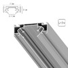 Миниатюра фото профиль для монтажа накладного шинопровода arte lamp optima-accessories a723305 | 220svet.ru