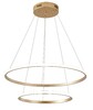 Миниатюра фото подвесная светодиодная люстра zortes ringolight zrs.33320.63c | 220svet.ru