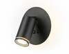 Миниатюра фото настенный светильник с выключателем на корпусе ambrella light wallers fw2463 | 220svet.ru