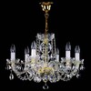 Миниатюра фото подвесная люстра artglass tatana vi. white ce | 220svet.ru