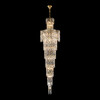 Миниатюра фото подвесная люстра crystal lux abril sp28 gold | 220svet.ru