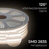 Миниатюра фото комплект светодиодной влагозащищенной ленты apeyron 10w/m 120led/m 2835smd белый 15m 10-144 | 220svet.ru