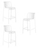 Миниатюра фото набор 3 шт стул полубарный dobrin chloe lmzl-pp777-1-n3_p_w-02-13410 | 220svet.ru