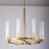 Миниатюра фото подвесная люстра delight collection md2314-8a antique brass | 220svet.ru