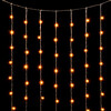 Миниатюра фото гирлянда занавес облегченный 3x2м желтый 220в 600 led провод прозрачный пвх ltc pcl601not-10-2y | 220svet.ru