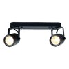 Миниатюра фото спот arte lamp lente a1310pl-2bk | 220svet.ru