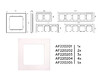Миниатюра фото рамка 5-постовая ambrella volt alfa techno af220205 | 220svet.ru