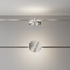 Миниатюра фото трековый магнитный светодиодный светильник maytoni plato flarity tr152-1-7w4k-pt | 220svet.ru
