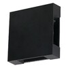 Миниатюра фото уличный настенный светильник uniel ulu-p33d-4w/4000k ip65 black ul-00013621 | 220svet.ru