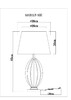 Миниатюра фото настольная лампа arte lamp a5131lt-1cc | 220svet.ru
