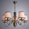 Миниатюра фото подвесная люстра arte lamp fiona a3227lm-5ab | 220svet.ru