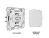 Миниатюра фото выключатель одноклавишный с самовозвратом с подсветкой 5600k ambrella volt quant omega mo802055 | 220svet.ru