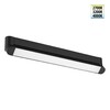 Миниатюра фото светильник накладной светодиодный с переключателем цветовой температуры novotech iter 359800 черный | 220svet.ru