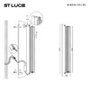 Миниатюра фото настенный светодиодный светильник st luce bamboo sl6224.311.01 | 220svet.ru