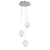 Миниатюра фото подвесной светильник md20001012-3a chrome delight collection | 220svet.ru