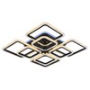 Миниатюра фото потолочная светодиодная люстра profit light 8075/4+4 grp | 220svet.ru