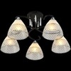 Миниатюра фото потолочная люстра reluce 11391-0.3-05b bk+cr | 220svet.ru