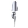 Миниатюра фото бра crystal per ap1 chrome/silver | 220svet.ru