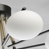 Миниатюра фото потолочная люстра demarkt оливия 306014108 | 220svet.ru